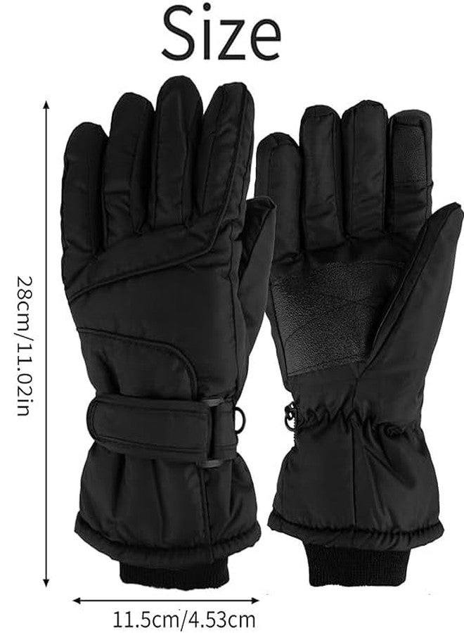 OVOY Womens-Winter-Ski-Snow-Gloves Windproof and Waterproof Thermal Touchscreen Ski Glove for Cold Weather - Image 4